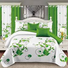 queen size bed sheet – premium cotton, red / blue / green colours, soft & durable bedding se